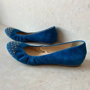 J Crew CeCe Studded Ballet Flats Sz11